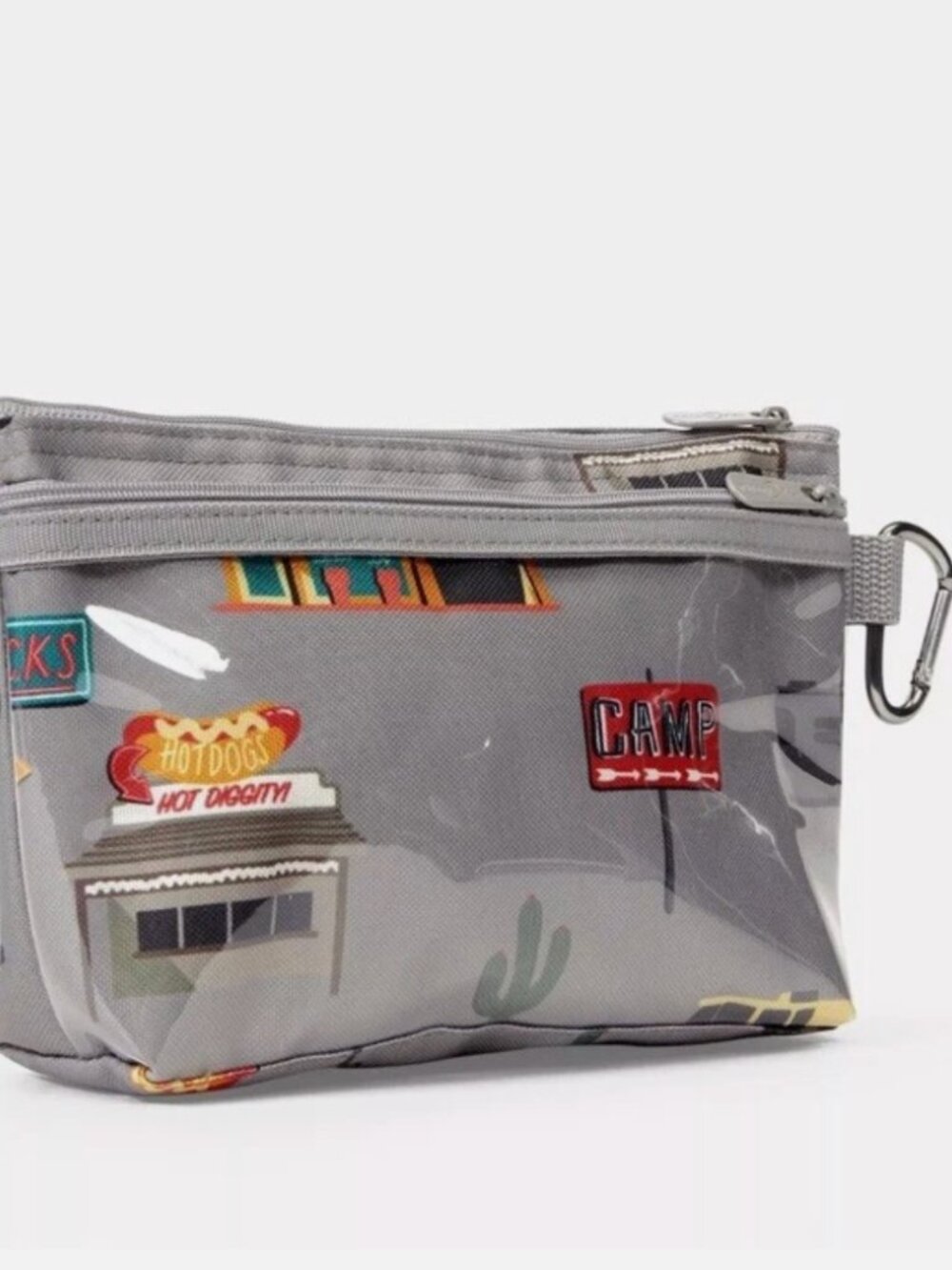 Thirty-one clear clip pouch Cactus Campers NWT